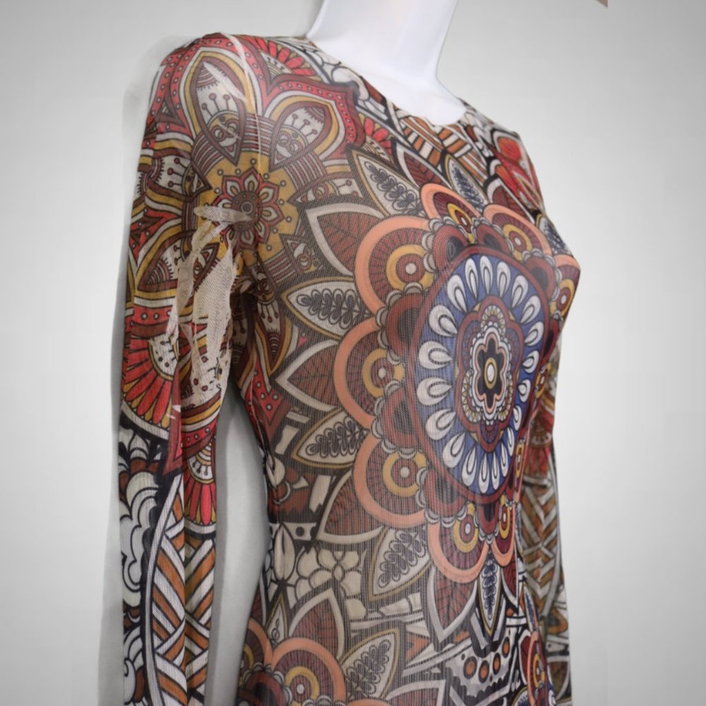Paisley Screen-Print Shirt